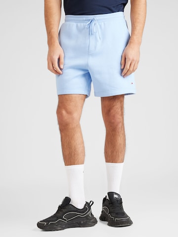 Tommy Jeans Regular Shorts in Blau: predná strana