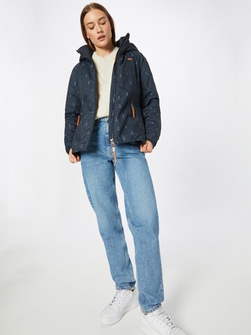 Ragwear Between-season jacket 'Dizzie Marina' in Blue