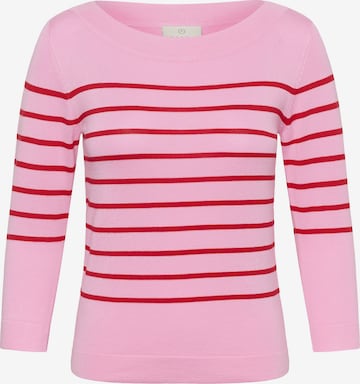 Pull-over 'KALizza' Kaffe en rose : devant