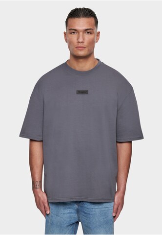 T-Shirt Dropsize en gris : devant