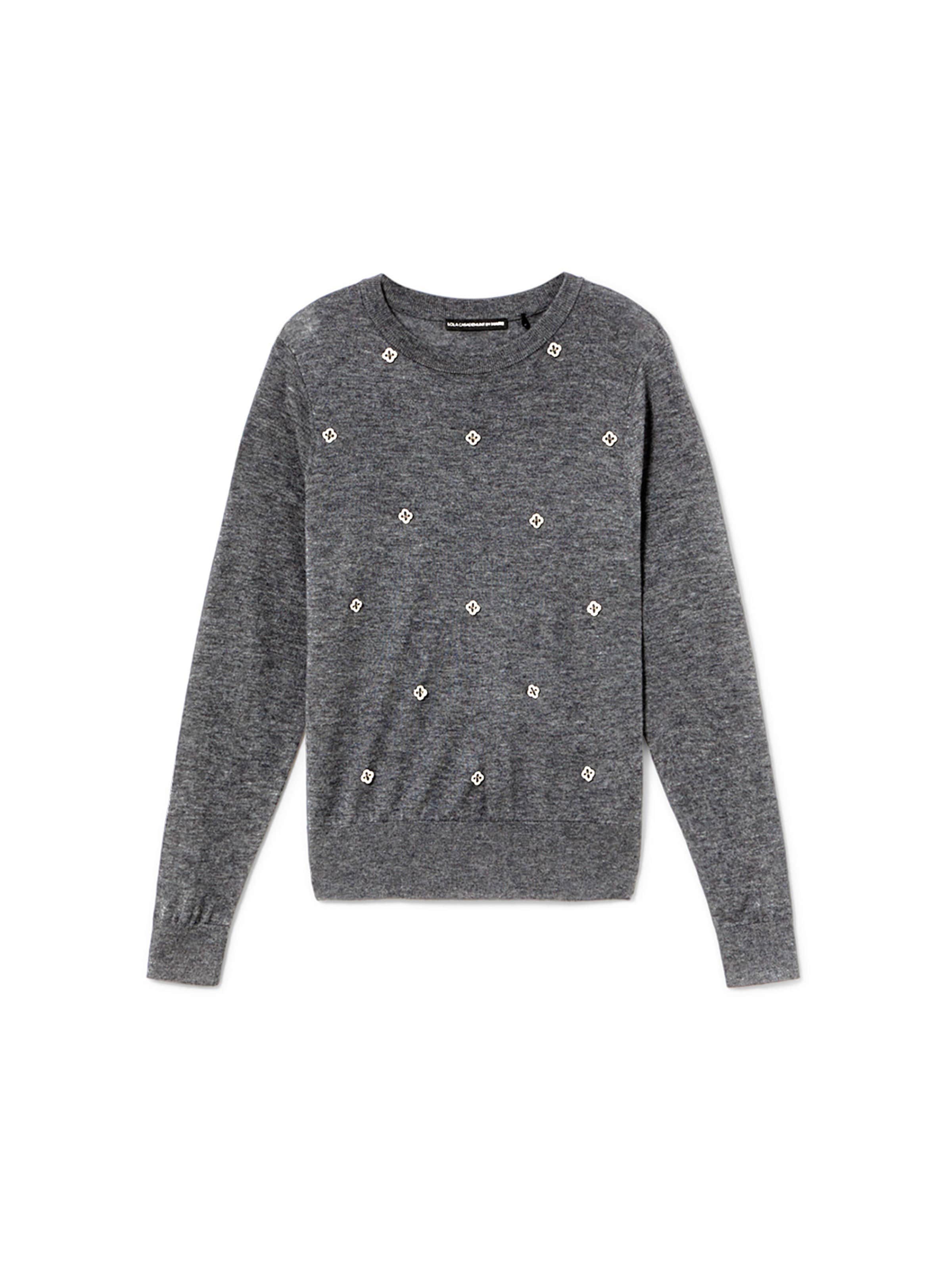 Lola Casademunt Pulover u siva melange, Pregled proizvoda