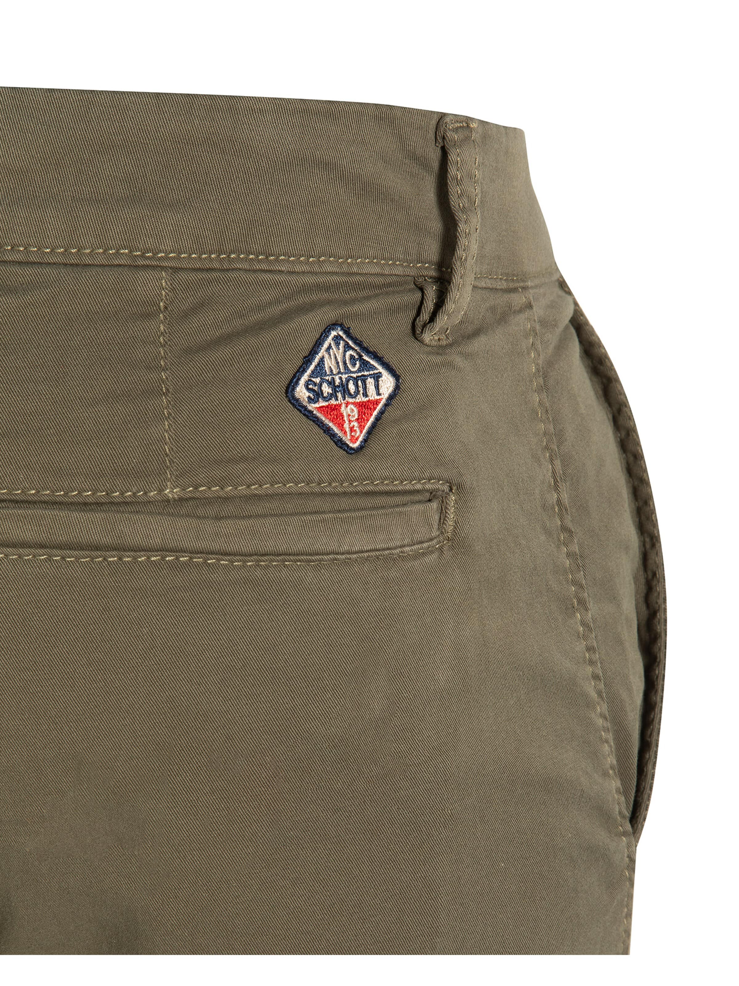 Schott NYC Slim fit Pants in Green