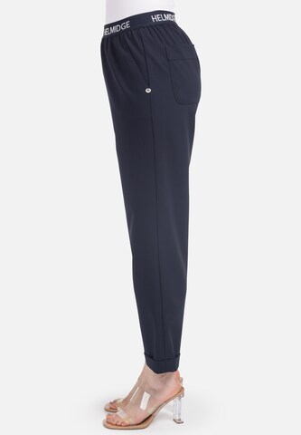 Loosefit Pantalon HELMIDGE en bleu