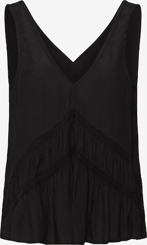 SOAKED IN LUXURY Top 'SLKleio' in Zwart: voorkant