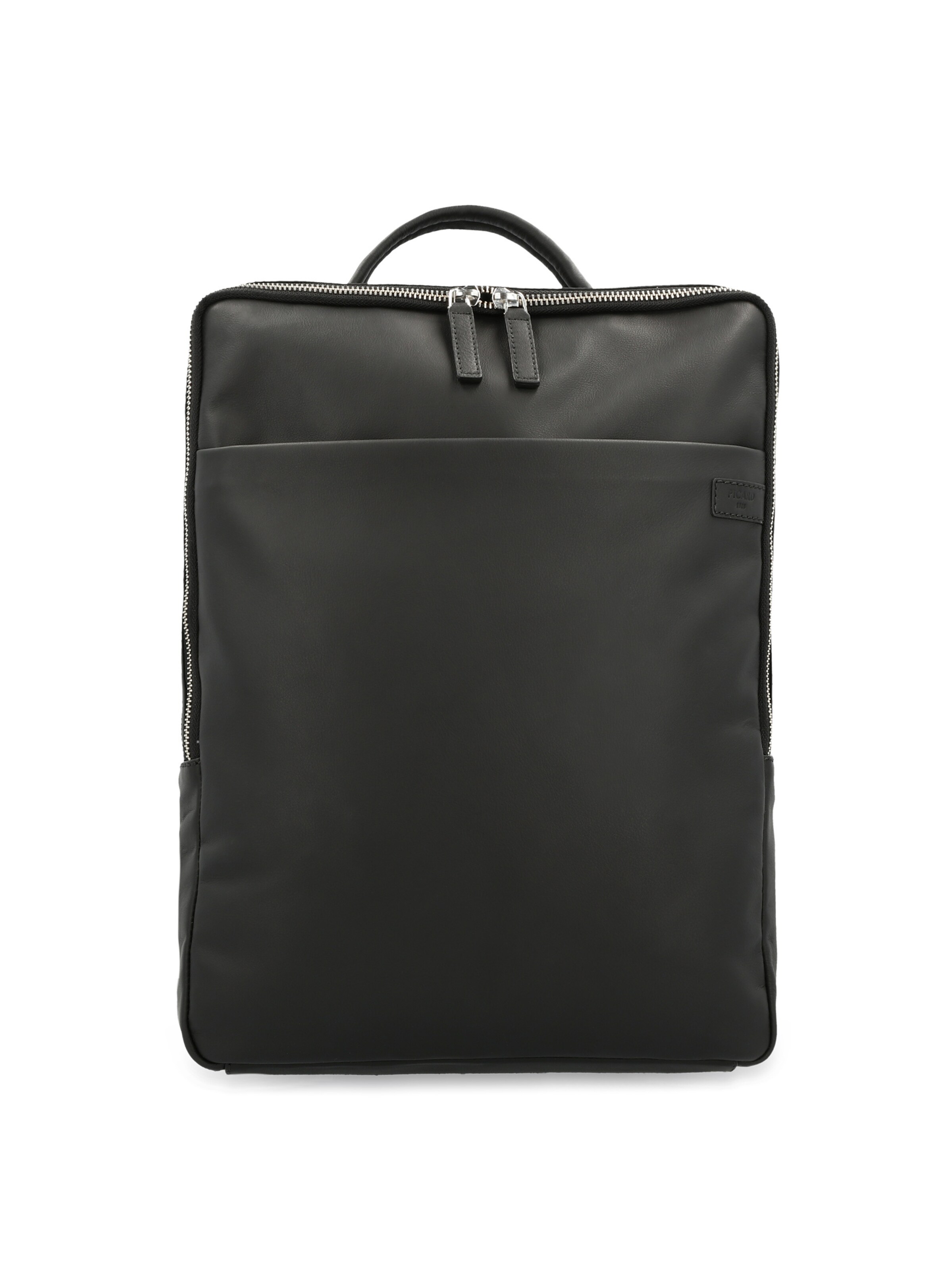 Picard Rucksack 'Relaxed' in Schwarz: Vorderseite