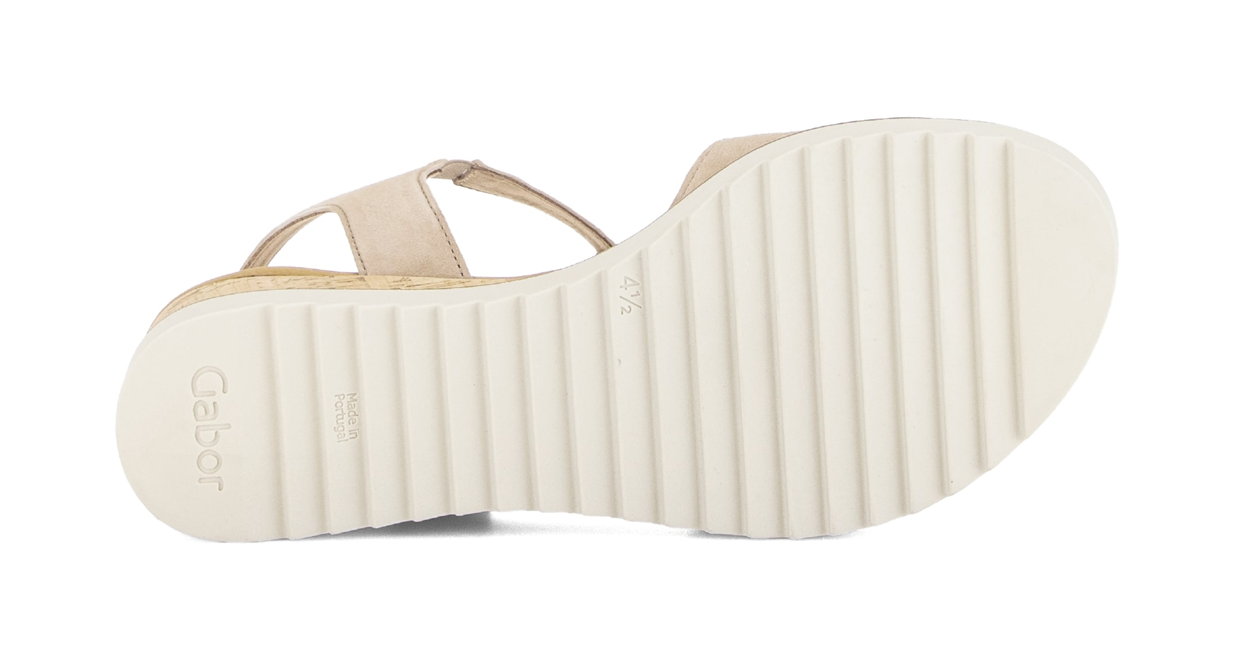 GABOR Sandalen met riem in Beige