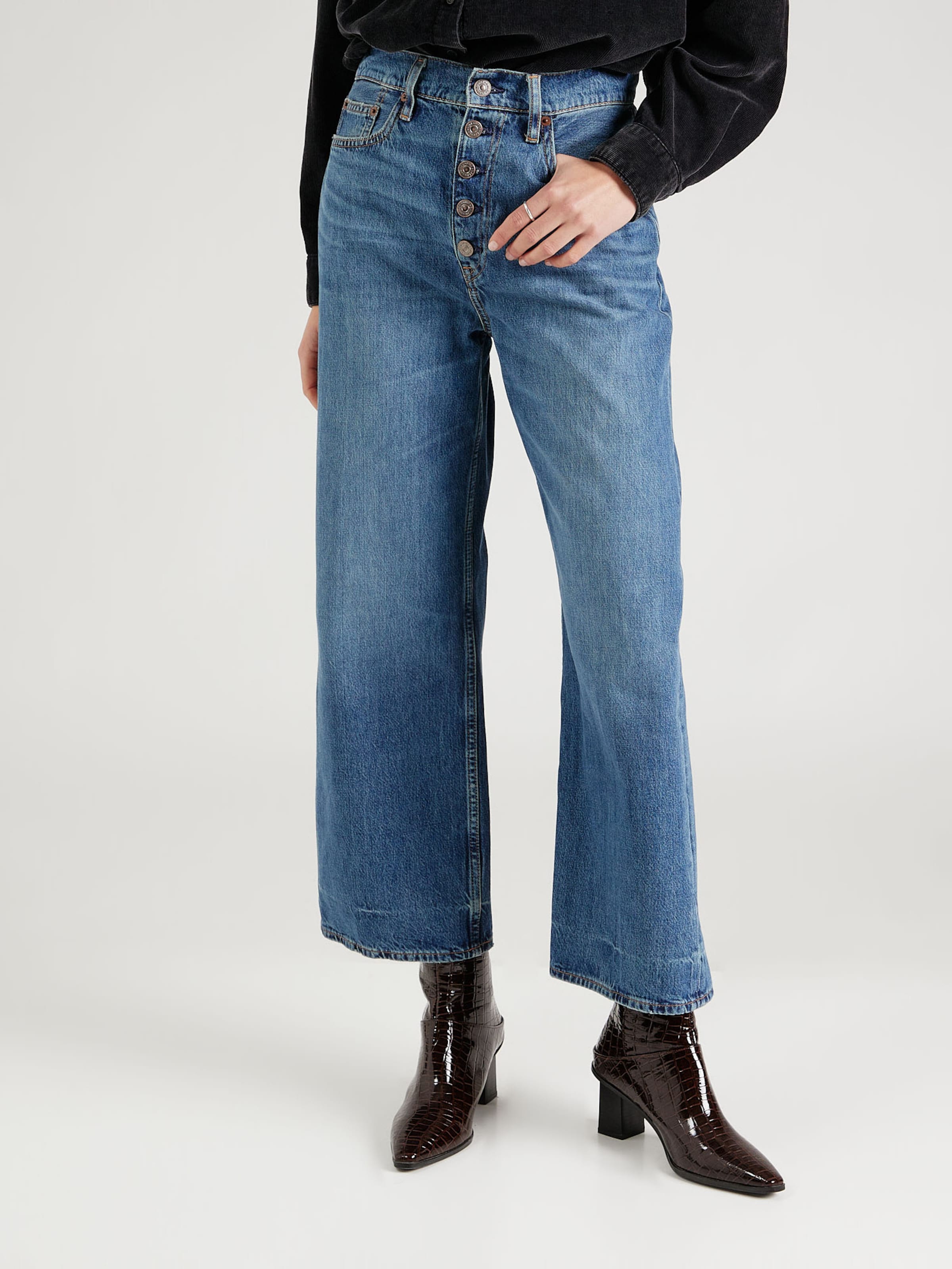 Loose fit Jeans Blue denim 25