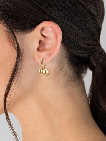 Lulu & Jane Earrings in Gold: front