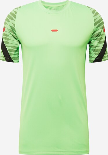 NIKE Funktionsskjorte i grøn / mørkegrøn / sort, Produktvisning