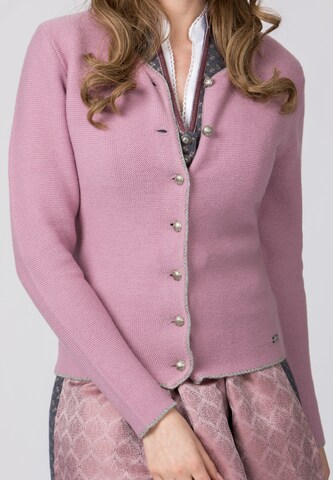 STOCKERPOINT Knit Cardigan 'Marissa' in Pink