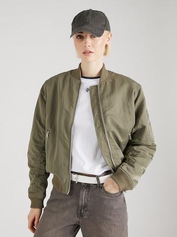 Samsøe Samsøe Between-Season Jacket 'Mae' in Green: front