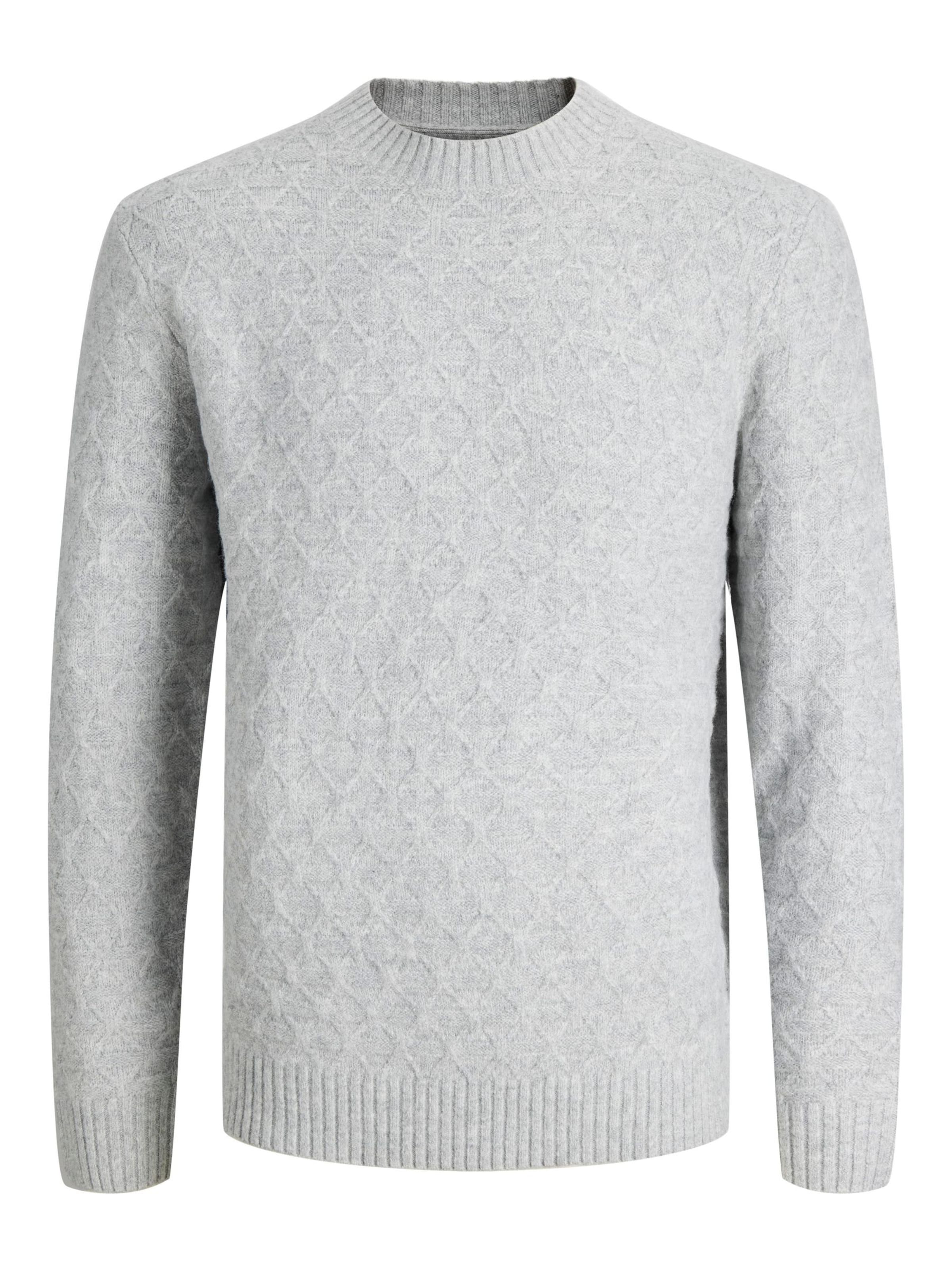 JACK & JONES Sweater 'JPRBLasimon' in Light grey, Item view