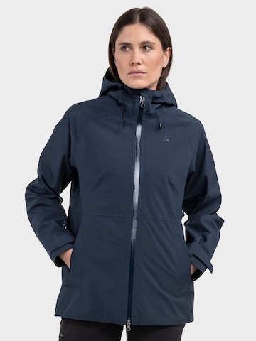 Veste outdoor 'Mauku' Schöffel en bleu : devant