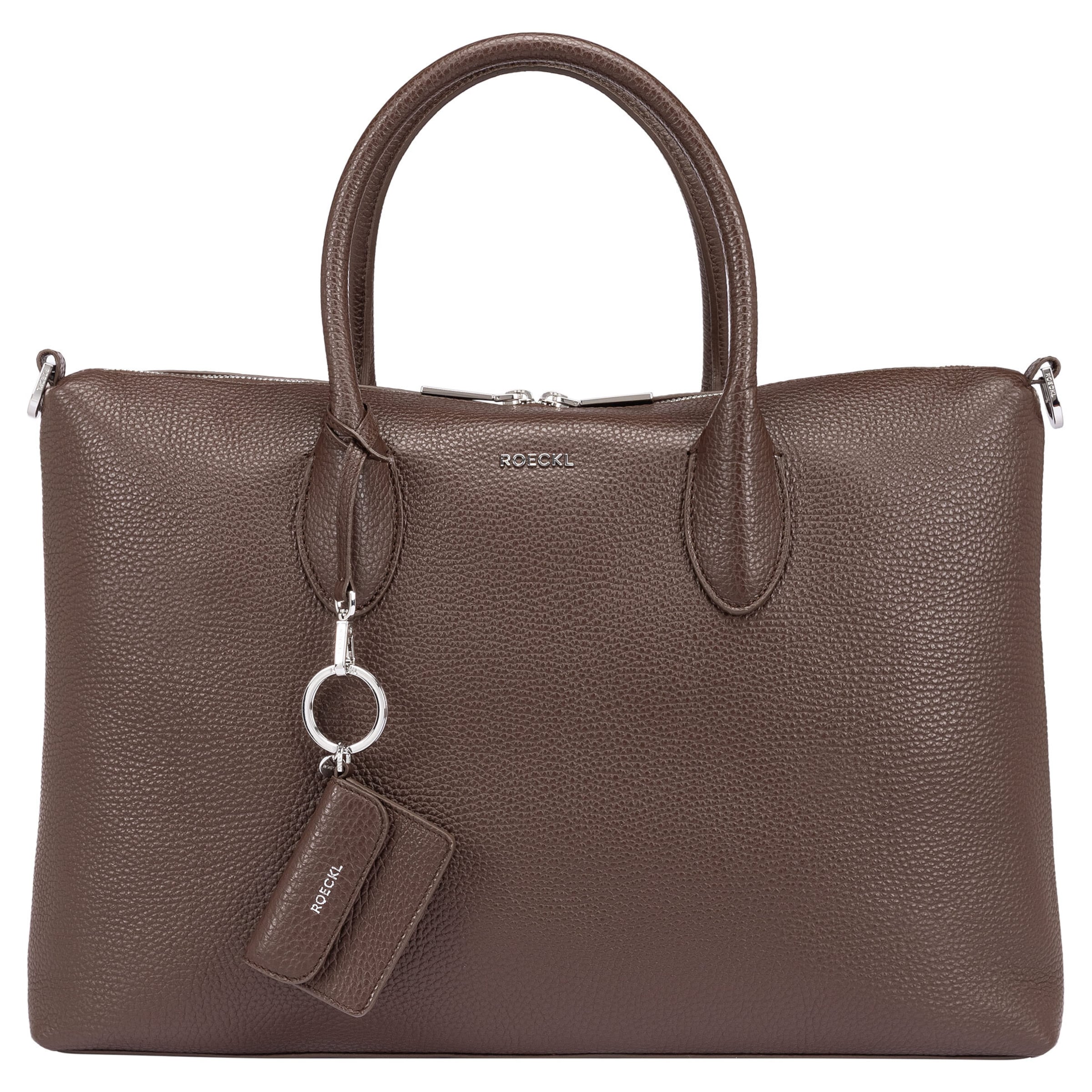 Roeckl Handbag 'DORA BUSINESS TASCHE MEDIUM' in Brown, Item view