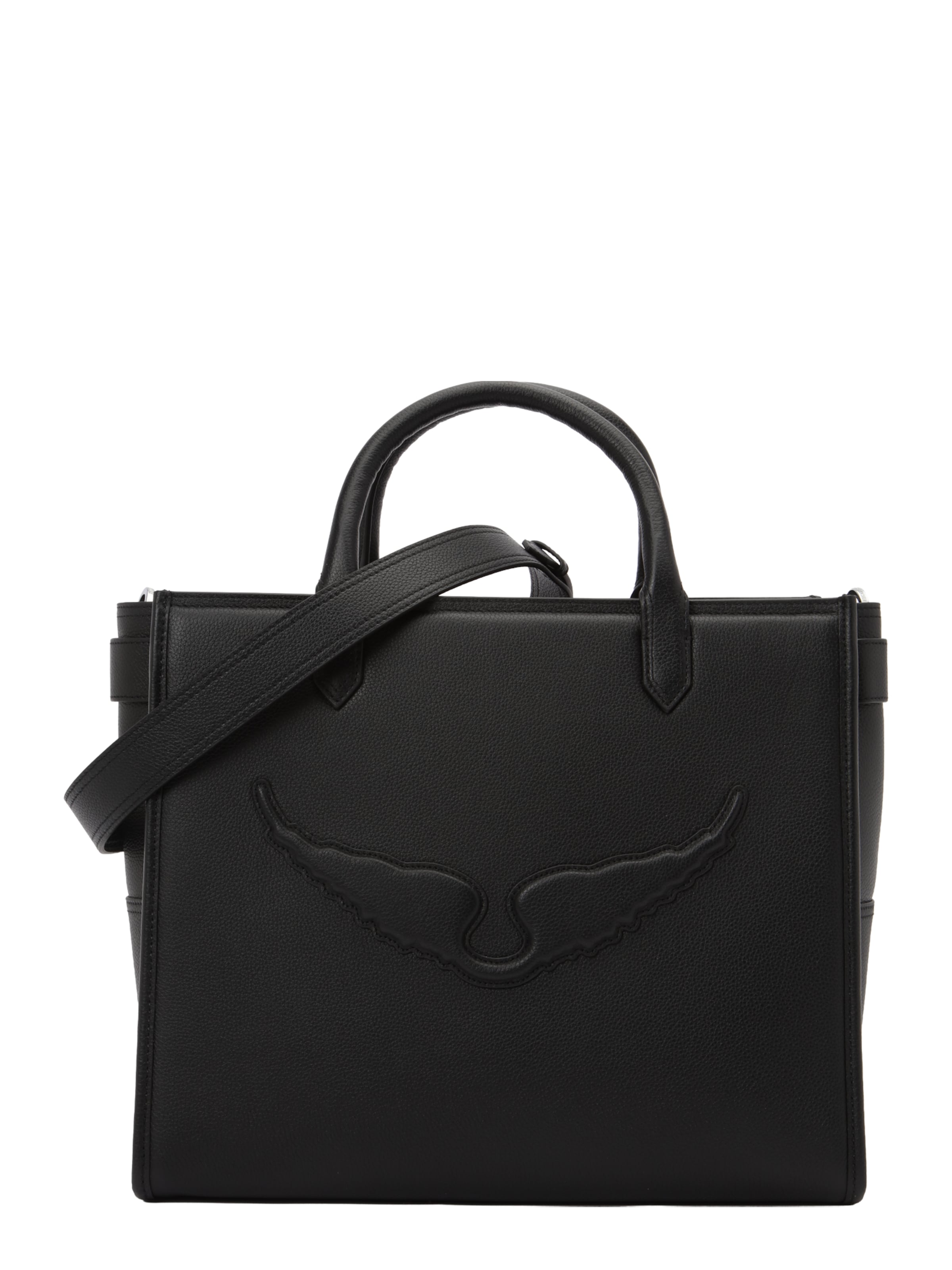 Zadig & Voltaire Handbag in Black: front