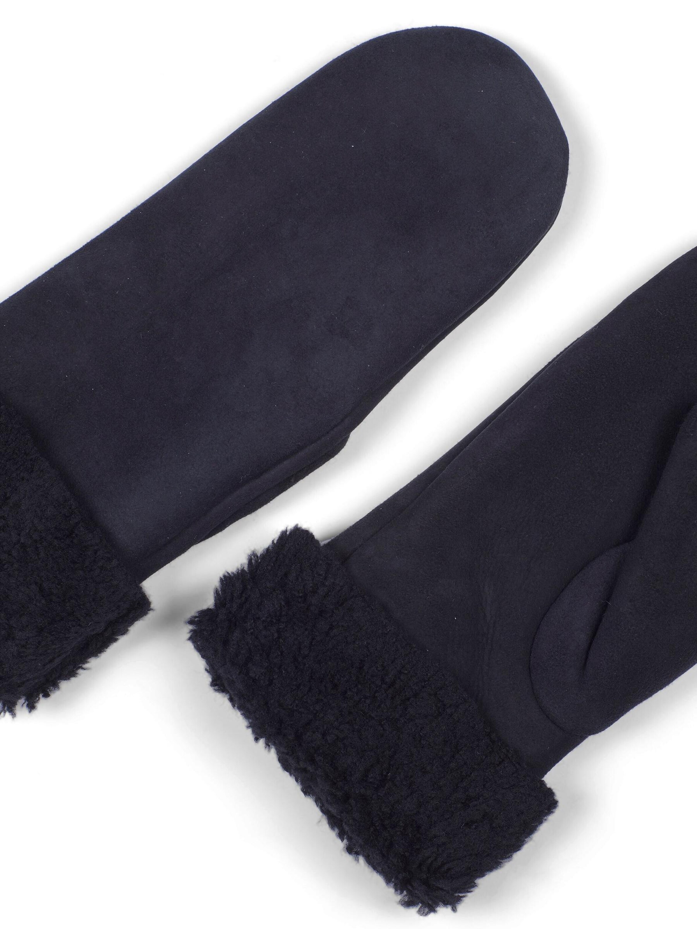 Mezzoguanti 'Women's Leather Gloves Elsa' di Howard London in nero