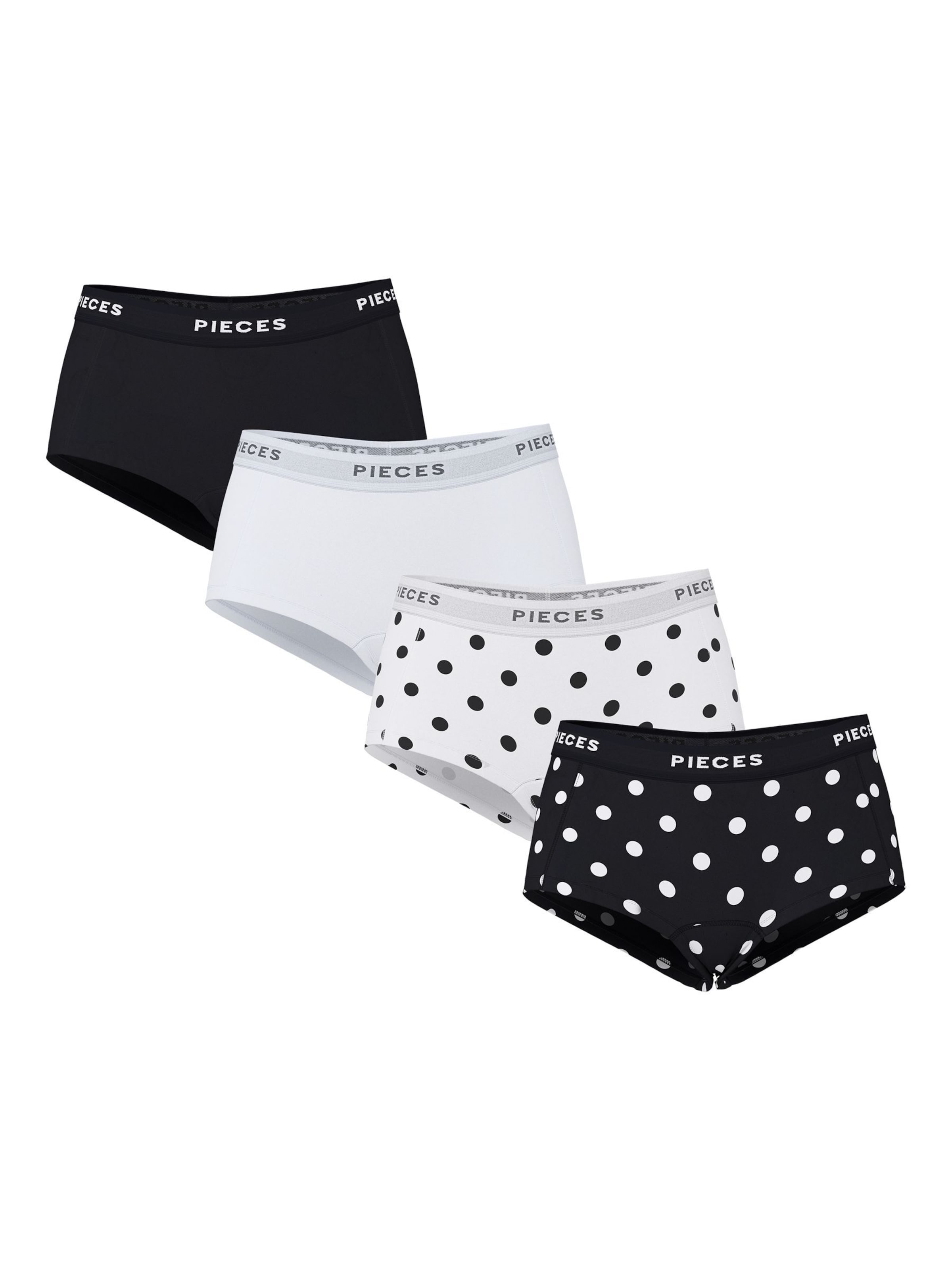PIECES - Panti en negro: frente