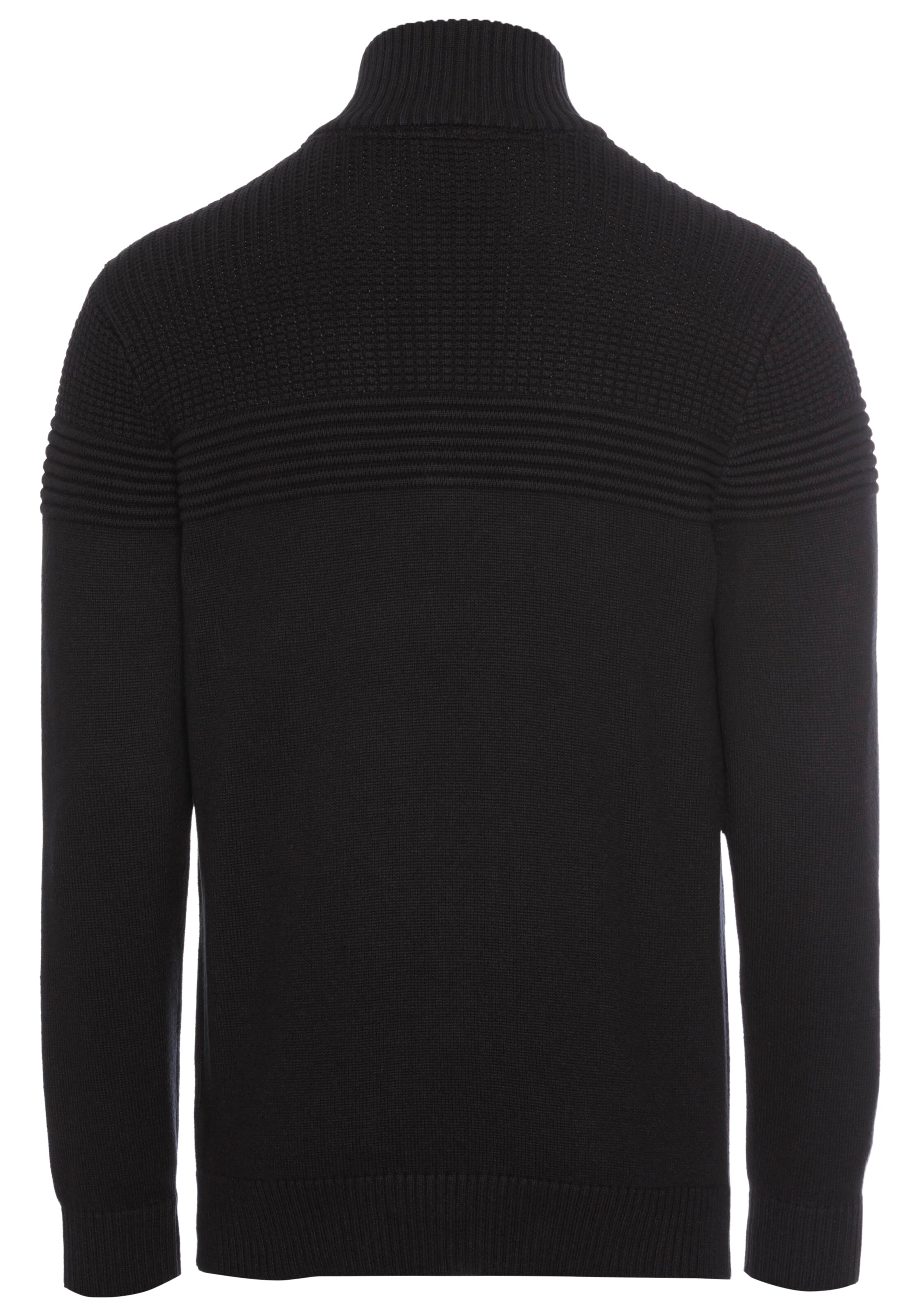 Bruno Banani LM Pullover in Schwarz