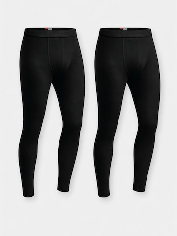 berrak Long underpants 'Herren' in Black: front