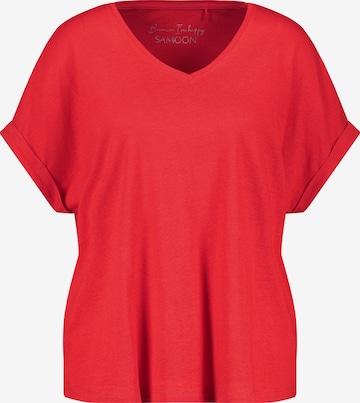 raudona SAMOON Marškinėliai: priekis