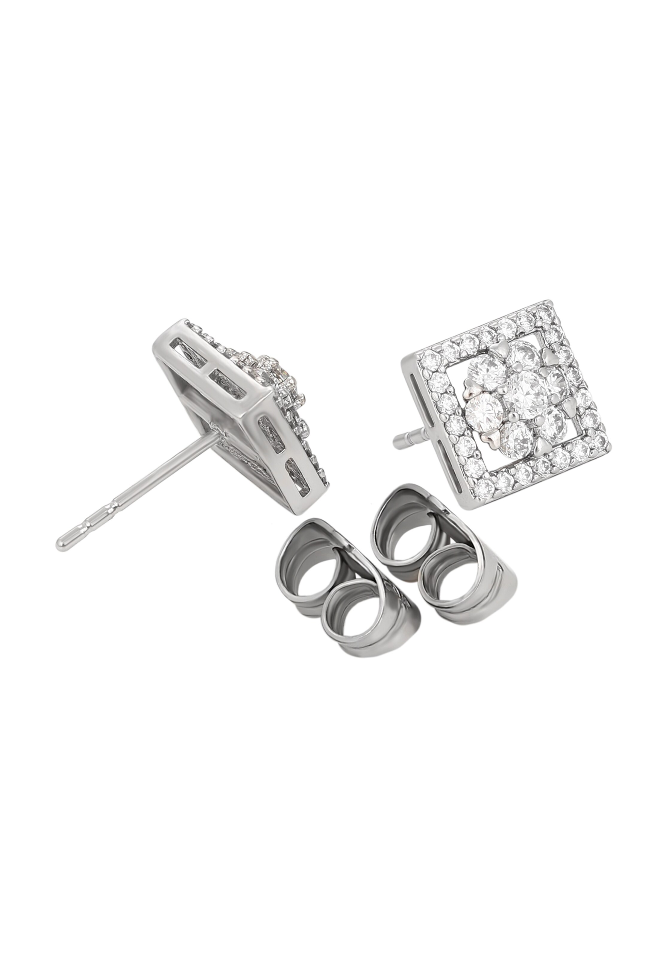 Boucles d'oreilles faina en argent
