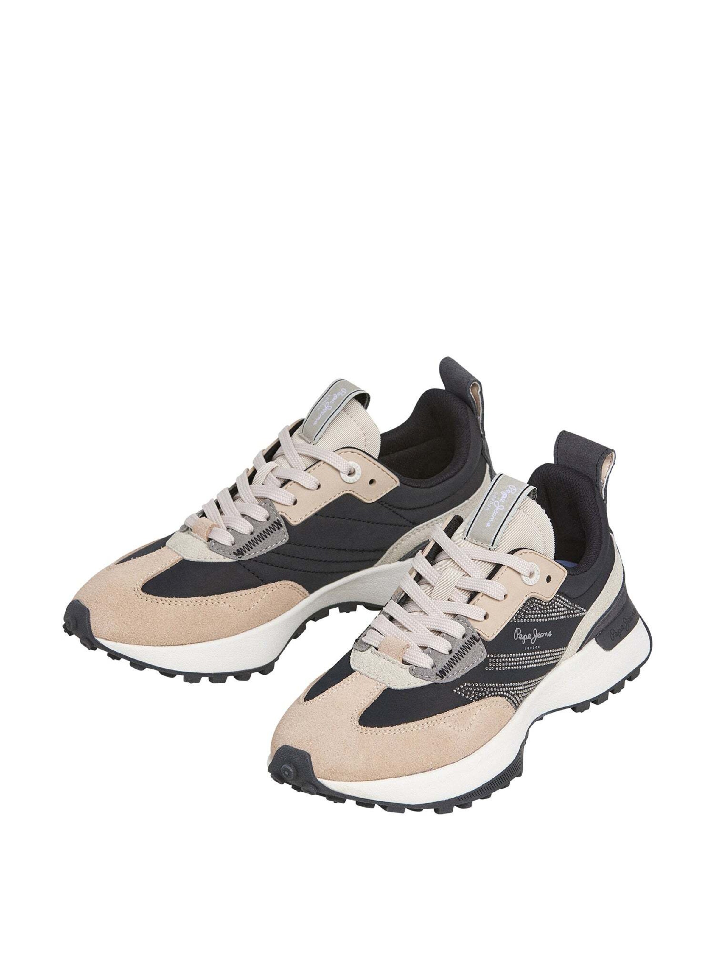 Pepe Jeans Sneakers laag 'Lucky Party W' in Zwart