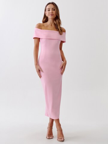 Tussah Cocktailklänning 'BEAU' i rosa: framsida