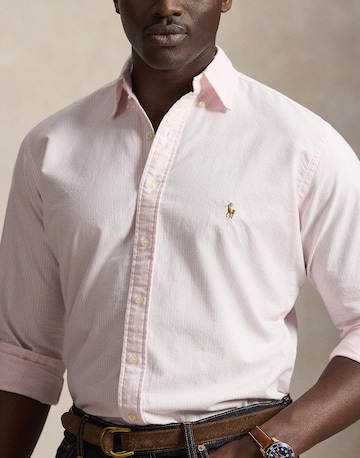 Coupe regular Chemise 'CLASSIC' Polo Ralph Lauren Big & Tall en rose