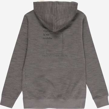 BLUE SEVEN Zip-Up Hoodie in Grey