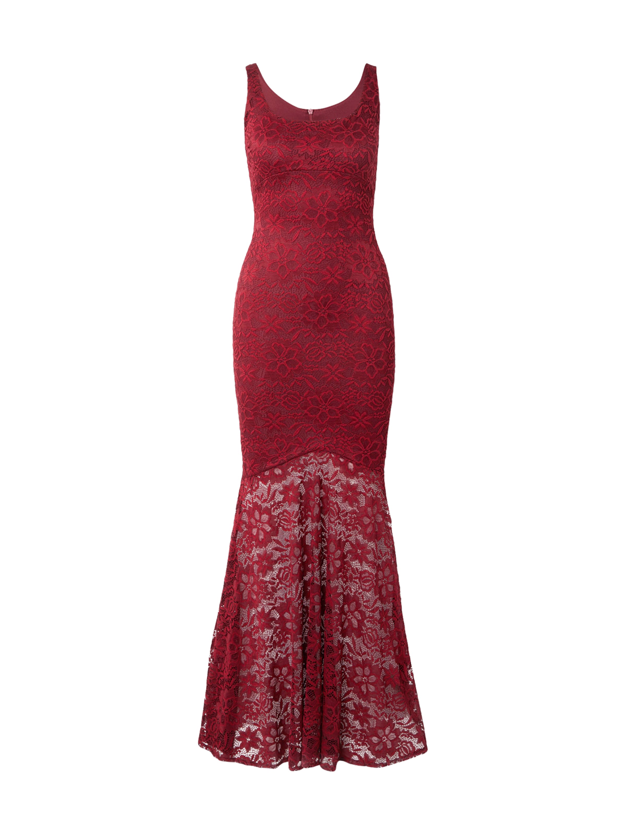 WAL G. Evening dress 'SAJA' in Red: front