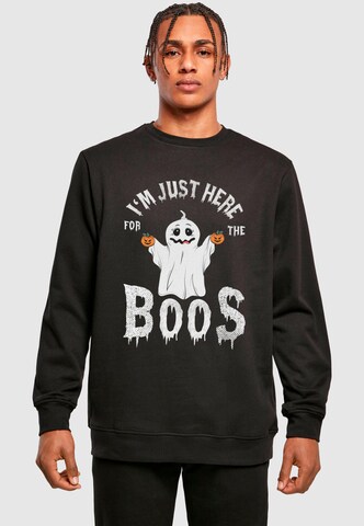 ABSOLUTE CULT Sweatshirt  'Boos Crewneck' in Schwarz: Vorderseite