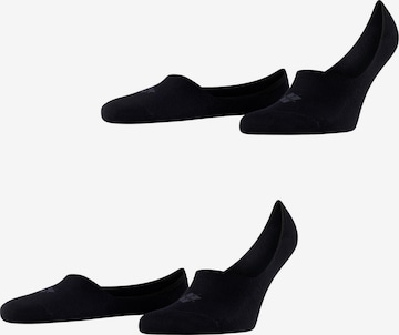 BURLINGTON Ankle Socks 'Everyday 2-Pack' in Black: front