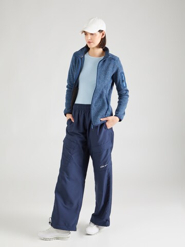 CMP Athletic Fleece Jacket in Blue