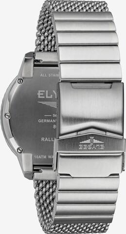 ELYSEE Analog Watch 'Rally Timer I' in Silver