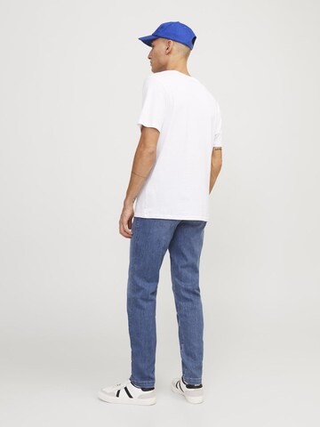 JACK & JONES Slimfit Jeans 'MARCO FURY AM 821 ' in Blauw