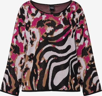 Pull-over Ulla Popken en mélange de couleurs : devant