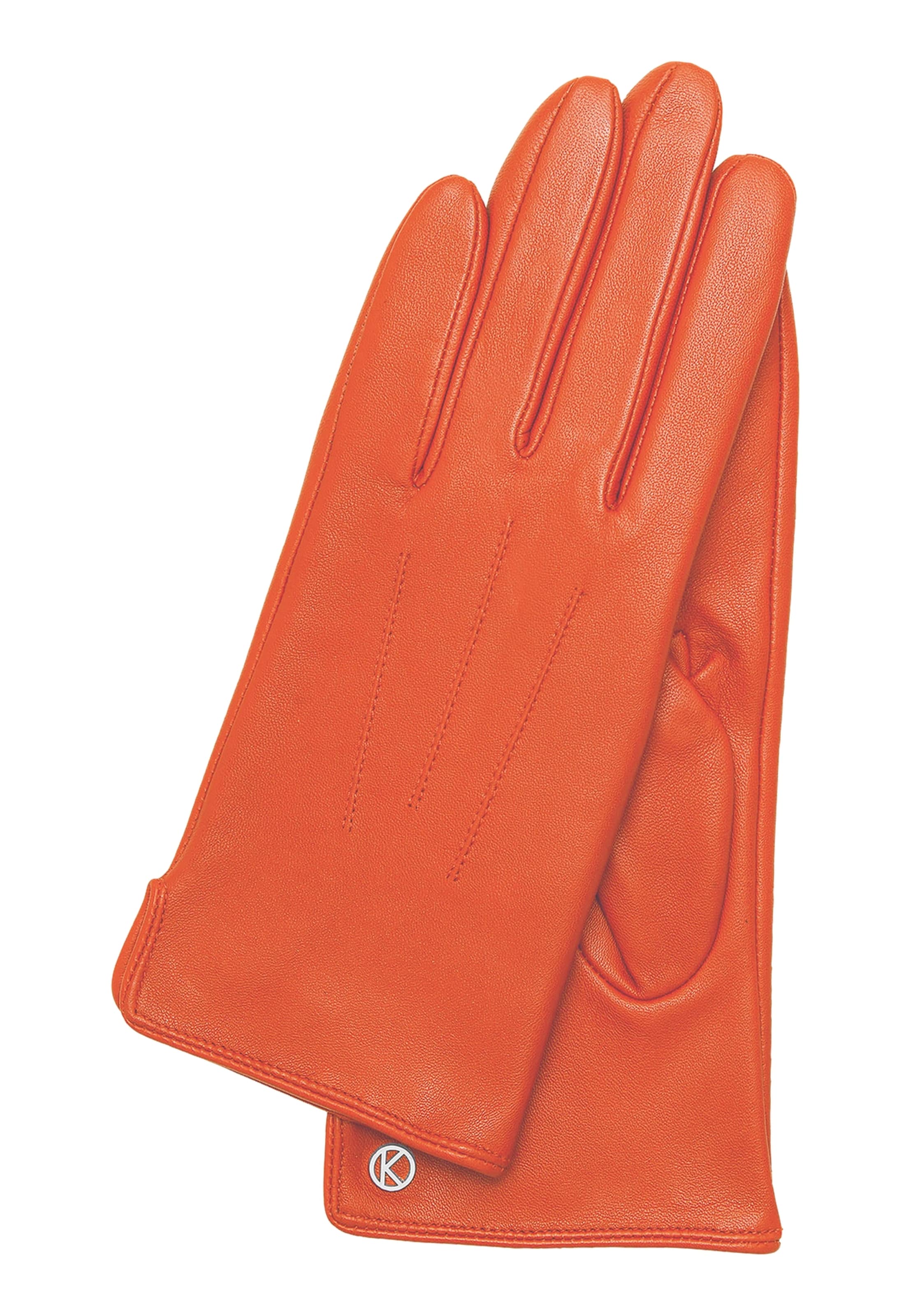 KESSLER Full Finger Gloves 'Carla' in Orange: front