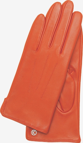 KESSLER Fingerhandschuhe 'Carla' in Orange: predná strana