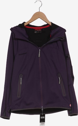 MAMMUT Sweatshirt & Zip-Up Hoodie in M in Purple: front