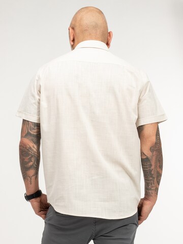 Indumentum Regular Fit Hemd in Beige