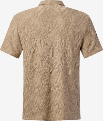 Camicia 'Resort' di Denim Factory in beige: frontale