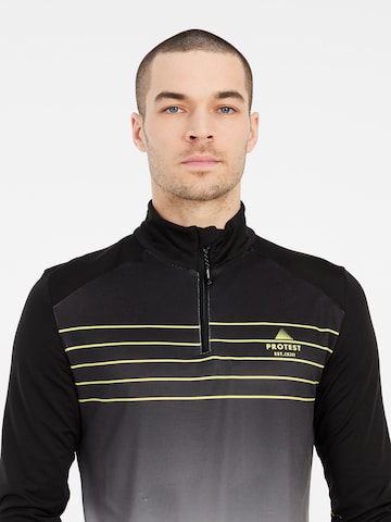 PROTEST Sportsweatshirt 'PRTBIGBY' in Schwarz