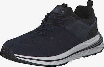 Baskets basses Dockers en bleu : devant