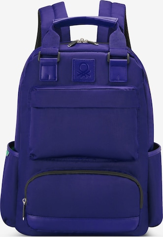 Delsey Paris Backpack in Purple: front