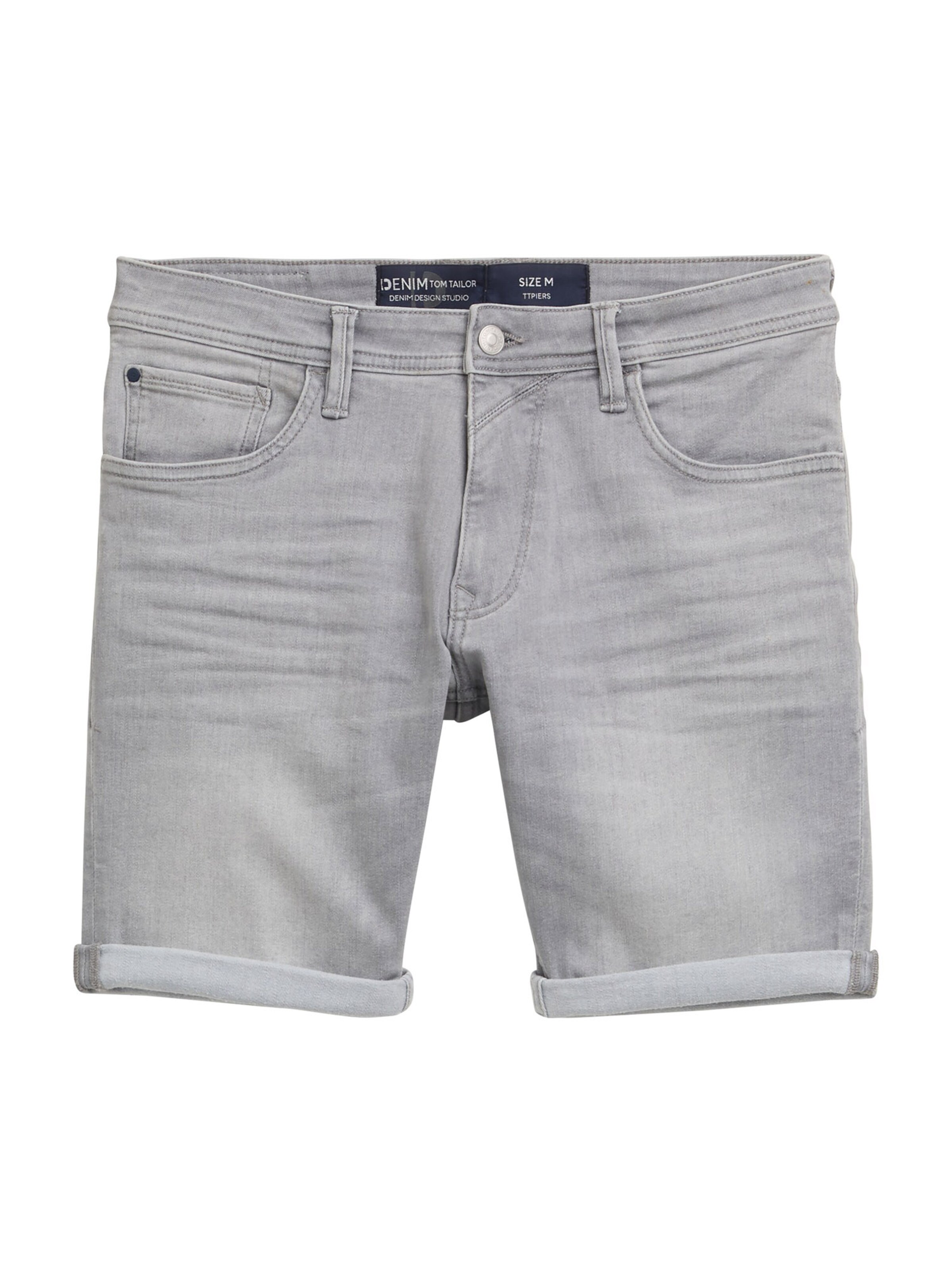 Skinny Jeans 'Piers' di TOM TAILOR DENIM in grigio: frontale