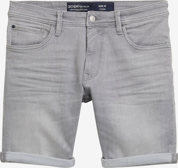 TOM TAILOR DENIM Džíny 'Piers' – šedá: přední strana