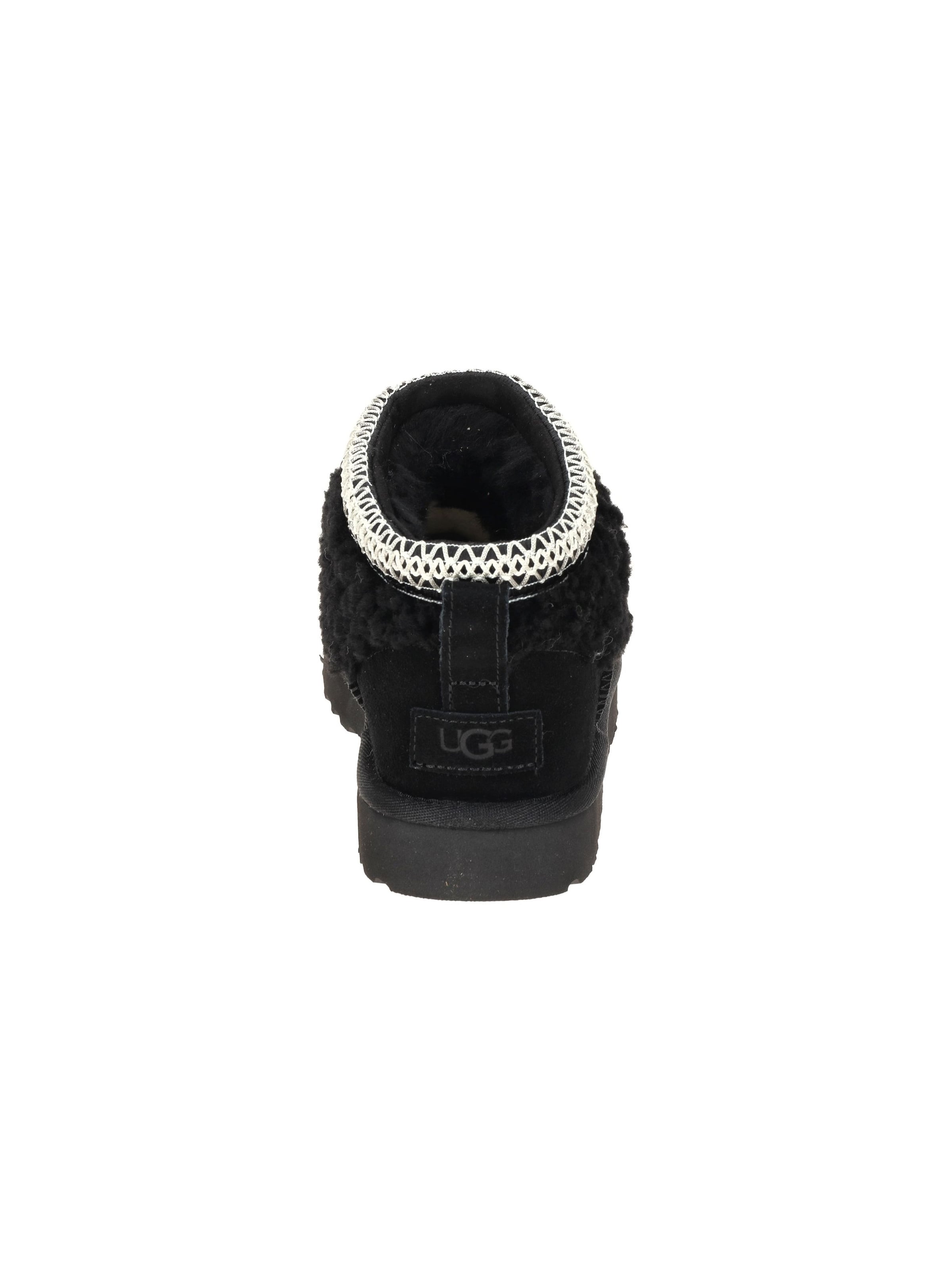 UGG Boots 'UGG Classic Ultra Mini Maxi Curly Stiefelette schwarz' in Black