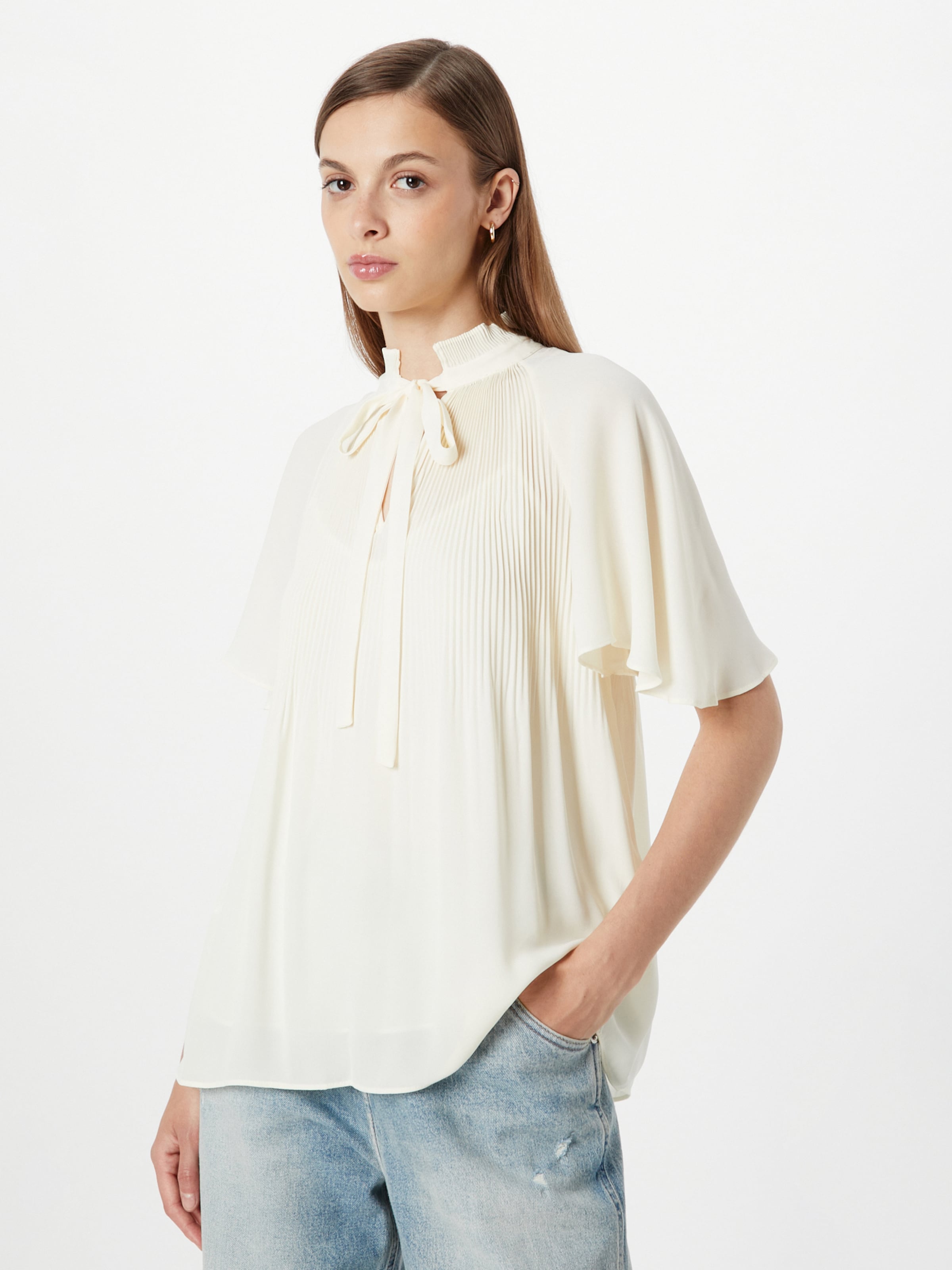 Ralph lauren bow tie blouse hotsell