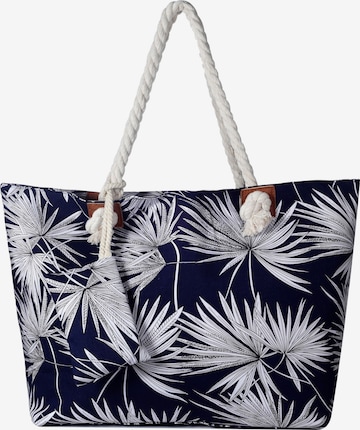DonDon Beach Bag in Blue: front