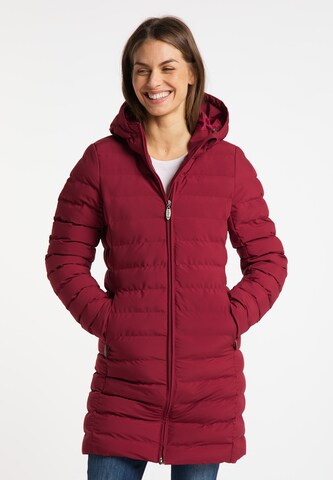 usha BLUE LABEL Winter Coat in Red: front